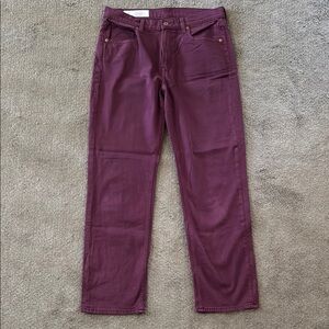 GAP '90s Loose Mid Rise Pants jeans plum